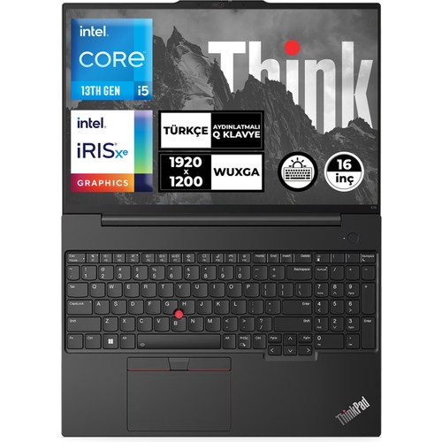 Lenovo%20Thinkpad%20E16%20Gen%201%20Intel%20Core%20I5-1335U%2016GB%20512%20GB%20SSD%2016%20Wuxga%20Windows%2011%20Pro%20Taşınabilir%20Bilgisayar%20(3%20Yıl%20Yerinde%20Garanti)