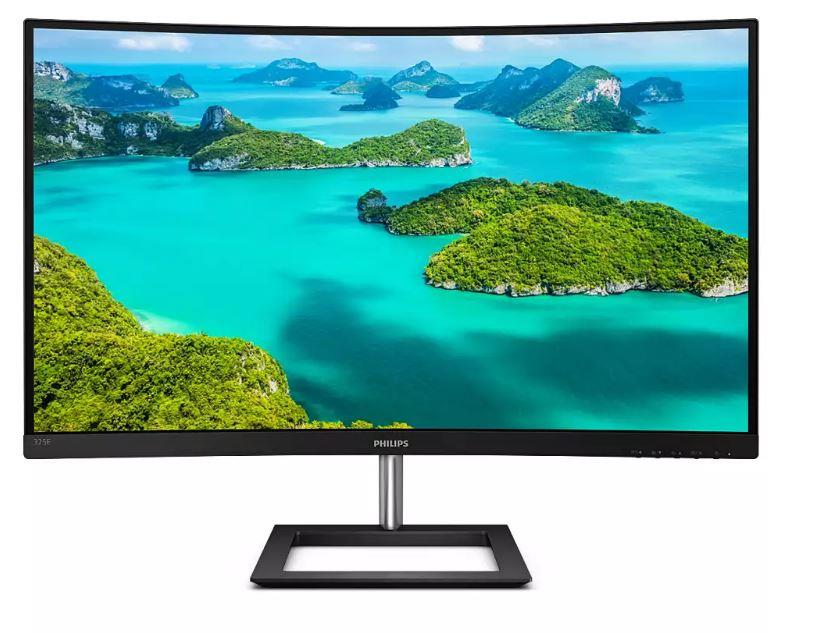 31.5%20PHILIPS%20325E1C/00%204MS%2075MHZ%201XVGA%201XHDMI%201XDP%202K%20WQHD%202560X1440%20FLICKER-FREE%20FREESYNC%20YÜKSEKLİK%20AYARI%20CURVED%20SİYAH