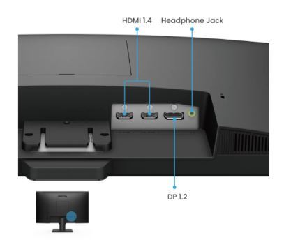 23.8’’ IPS 1920x1080 5ms 100Hz 2xHDMI DP MM Eye Care Monitör