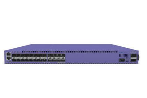 ExtremeSwitching X590 base unit with 24X 1Gb/10Gb SFP+ ports 1 0Gb/40Gb