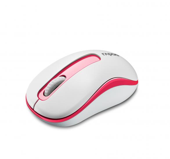 RAPOO 17300 M10 PLUS,1000DPI,Kırmızı/Beyaz Kablosuz Mouse