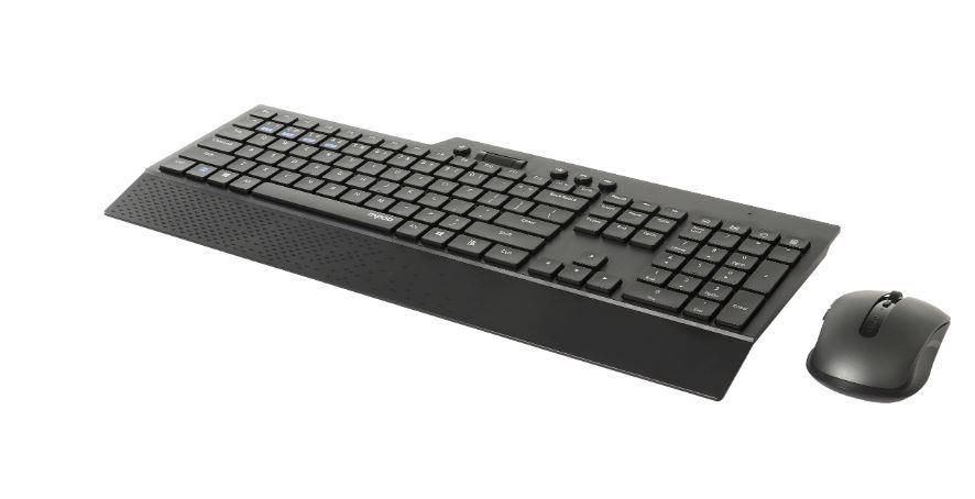 8200T Siyah Q Türkçe Çok Modlu Kablosuz Klavye Mouse Set Siyah
