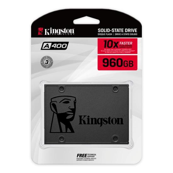 Kingston A400 960GB 2.5’’ SATA SSD (500-450MB/s)