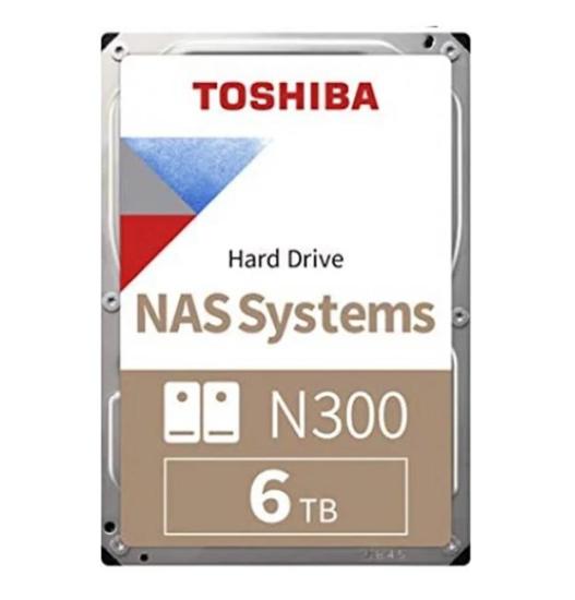 Toshiba N300 6TB 7200Rpm 256MB - HDWG460UZSVA