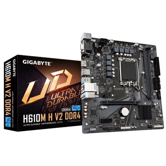 Gigabyte H610M H V2 D4 1700P Vga Hdmi Usb3.2