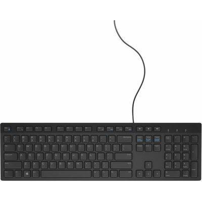 Multimedia Keyboard-KB216 US International QWERTY Black