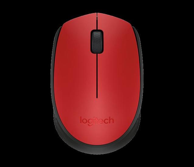 LOGITECH 910-004641 M171 Kablosuz Nano 1000DPI Kırmızı Mouse