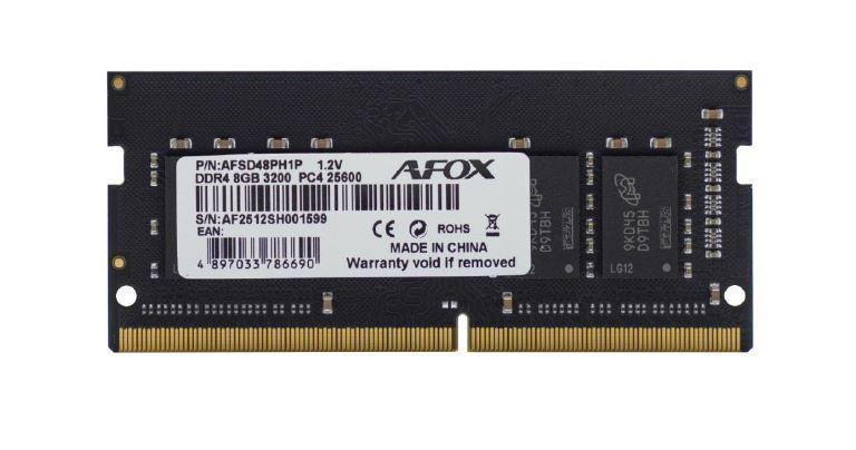 DDR4 8GB 3200Mhz SODIMM CL22 1.2V Notebook Bellek