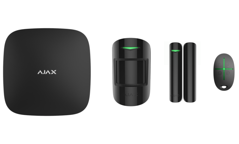 Ajax Starterkıt Hub Kablosuz Alarm Kıtı Sıyah   (161604000030)