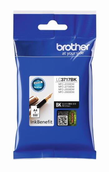 BROTHER LC3717BK 550 Sayfa Siyah Kartuş