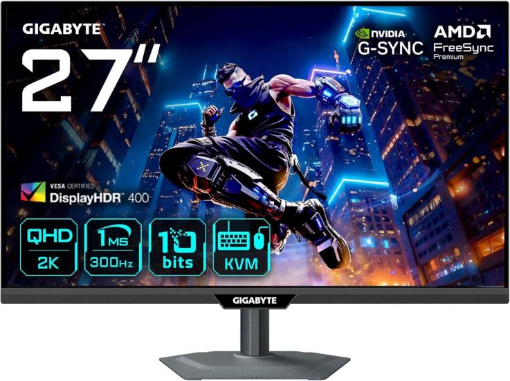 27’’ IPS 2560 x 1440 1Ms 300Hz QHD Siyah Oyuncu Monitör