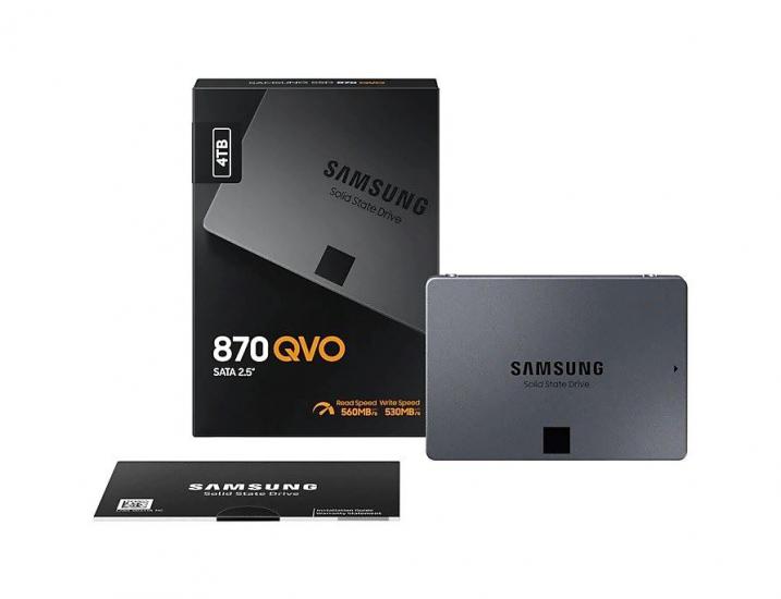 4TB 870 Qvo Sata 3.0 560-530MB/s 2.5’’ Flash SSD
