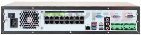 Dahua NVR5864-16P-4KS2  64 Kanal 2U 16PoE 4K ve H.265 Pro Network Video Kaydedici