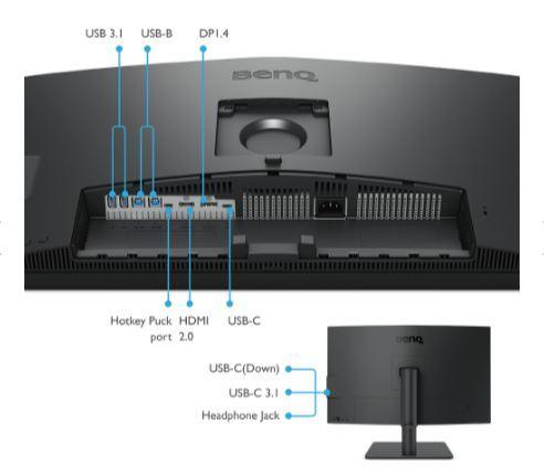 27 IPS 4K UHD USB-C sRGB Rec.709 HDR10 PIP PBP DualView Tasarım Monitör