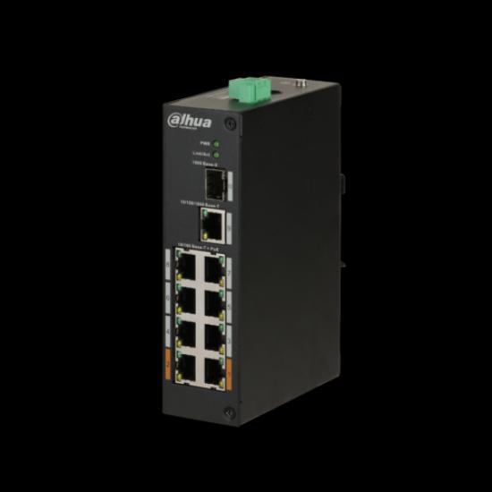 Dahua PFS3110-8ET-96 8-Port PoE Switch (Yönetilmeyen) Endüstriyel tip