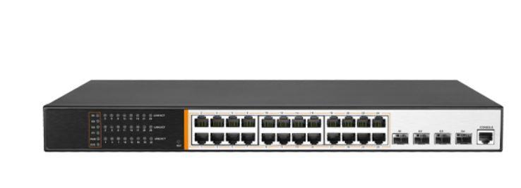 Managed Gigabit 24 4 Port Switch