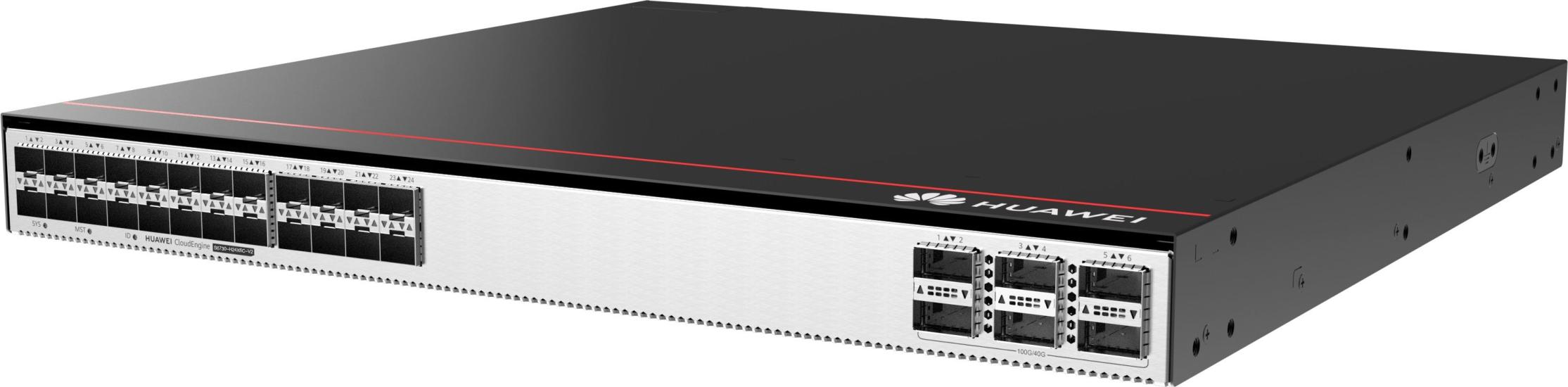 CloudEngine S6730-H24X6C-V2 24 x 10 Gig SFP+ 6 x 40/100 Gig QSFP28 Çift