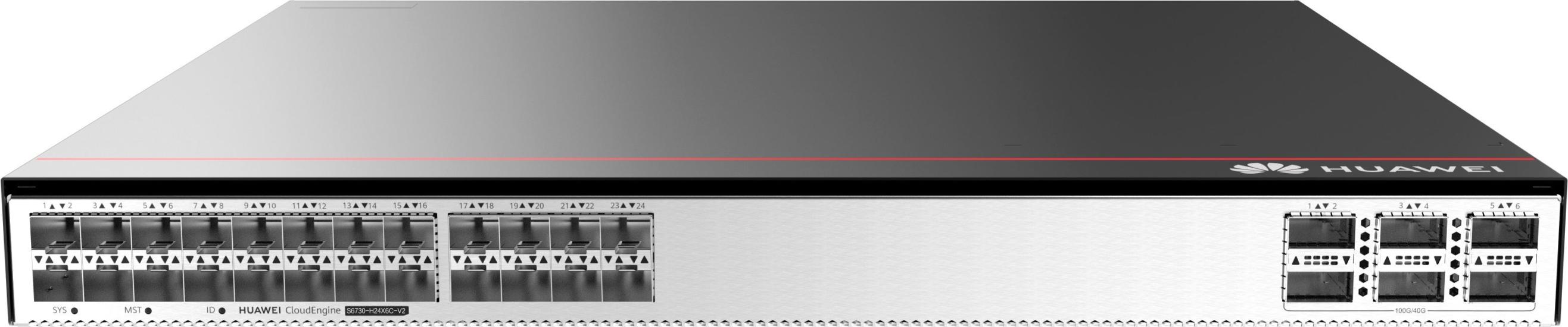CloudEngine S6730-H24X6C-V2 24 x 10 Gig SFP+ 6 x 40/100 Gig QSFP28 Çift