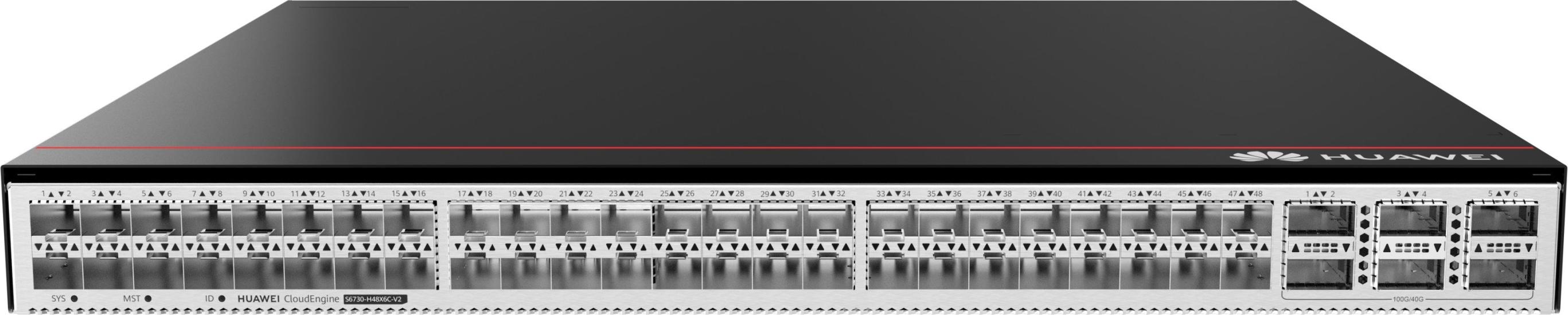 Ultra Hızlı Veri İletimi 48 adede kadar 10 GE aşağı bağlantı portu ve 6
