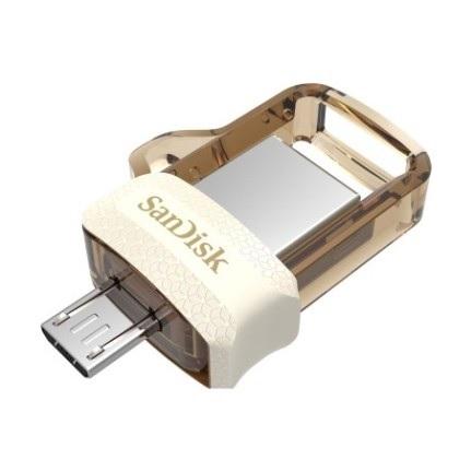 SanDisk SDDD3-064G Ultra Dual Drive, White-Gold, Retail, 4x6 Inser