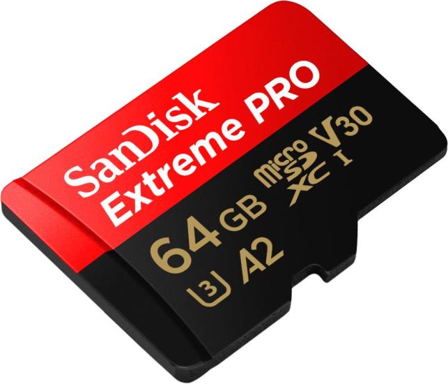 Extreme PRO microSDXC? UHS-I KART 64 GB