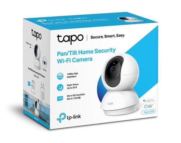 Tapo C200 Ev Güvenliği için Pan / Tilt Wi-Fi Kamera