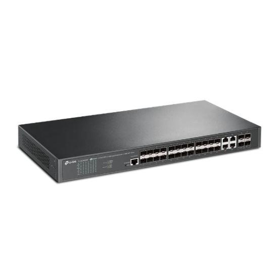 JetStream 24-Port SFP L2+ Managed Switch with 4 10GE SFP+ Slots