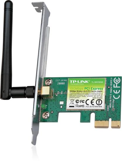 150Mbps 1xDeğiştirilebilir Antenli PCI Express Sinyal Alıcı