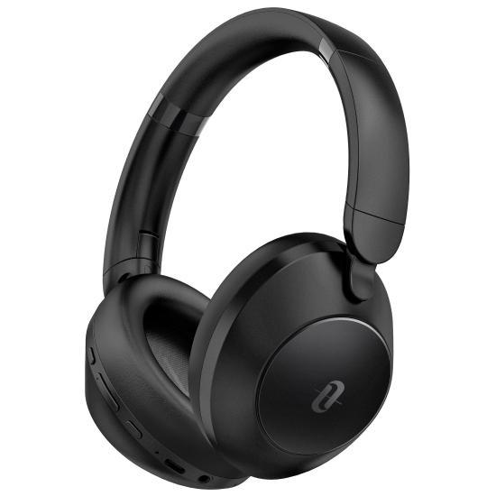 ANC ENC Kablosuz Bluetooth Stereo Kulaküstü Kulaklık Siyah