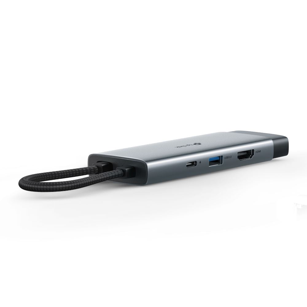 USB Type-C 7’si 1 arada Hub